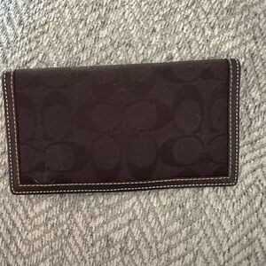 Coach Checkbook Holder